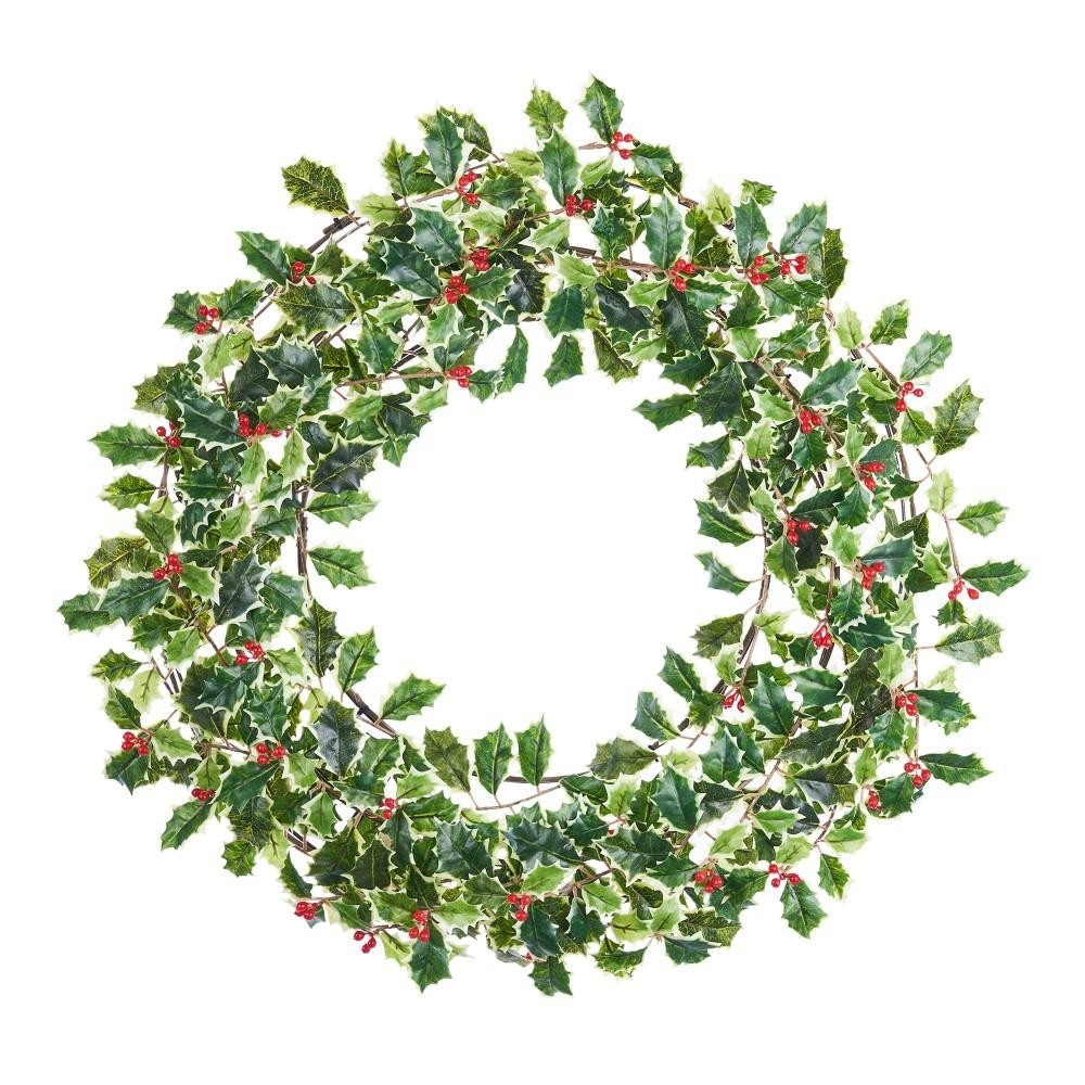 CORONA AGRIFOGLIO VARIEGATO CM